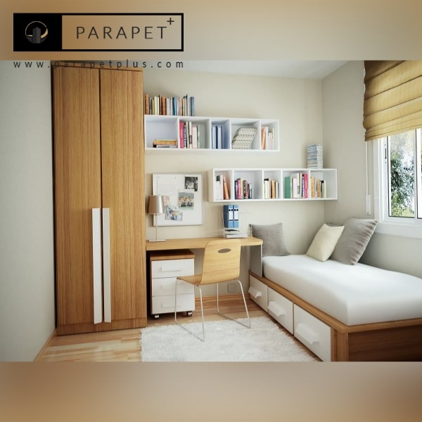 دکوراسیون اتاق خواب کوچک جذاب